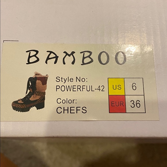 Bamboo women’s boots - Picture 6 of 6